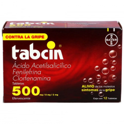 TABCIN 500 EF. CON 12 TAB.