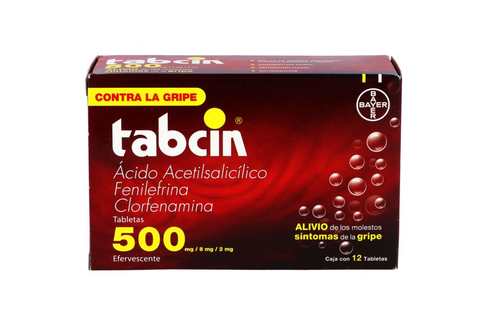 TABCIN 500 EF. CON 12 TAB.