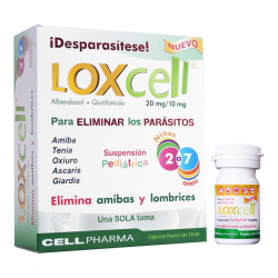 LOXCELL SUSP PED 20/10 MG 10 ML
