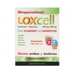 LOXCELL SUSP JNR  2.0 G/1.0 G 10 ML