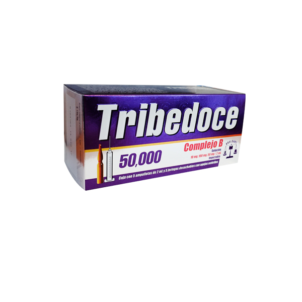 TRIBEDOCE 50,000 5 AMP DE 2ML Y 5 JER
