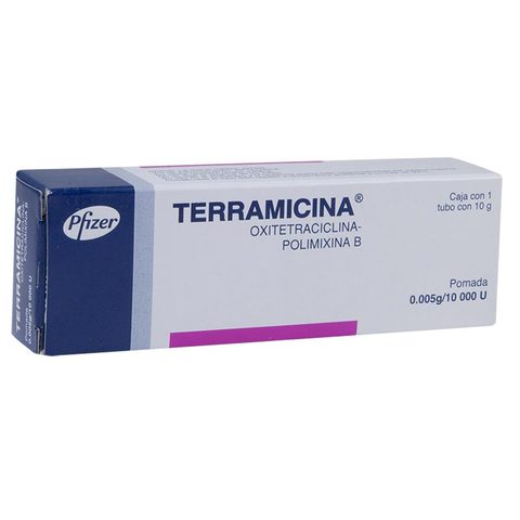 TERRAMICINA OFT. POMADA CON 10 GR.      