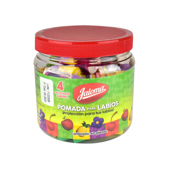 POMADA P LABIOS EXB SURTIDO 60 PZ