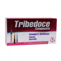 TRIBEDOCE COMPUESTO SOL INY C/3 JERINGAS