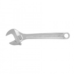 LLAVE AJUSTABLE (PERICO) 10' CROMADA, PRETUL