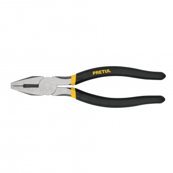 PINZA PARA ELECTRICISTA 8' MANGO DE VINIL, A GRANEL, PRETUL