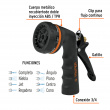 PISTOLA PARA RIEGO DE 8 FUNCIONES METÁLICA CON RECUBRIMIENTO