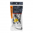 LENTES SEGURIDAD AMBAR ANTIEMPAÑO C/CORDÓN AJUSTABLE, SPORT