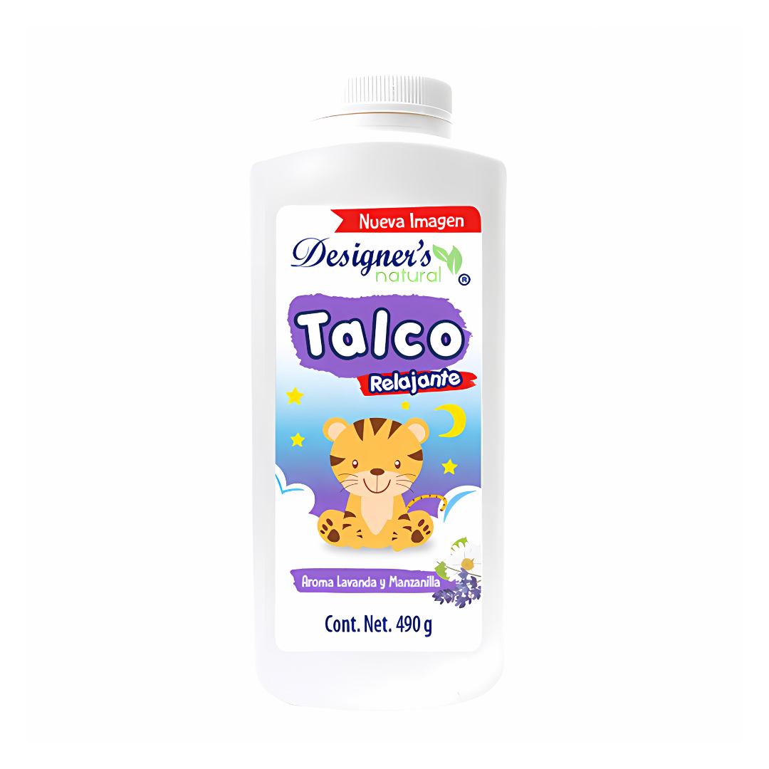 TALCO DESIGNERS BEBE LAVANDA YH MANZANILLA 490GR