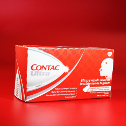 CONTAC ULTRA  500/5MG CAPS 12
