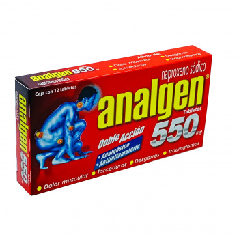 ANALGEN 550 MG.C/12 TAB
