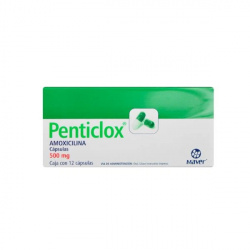 PENTICLOX 500 MG C/12 CAP
