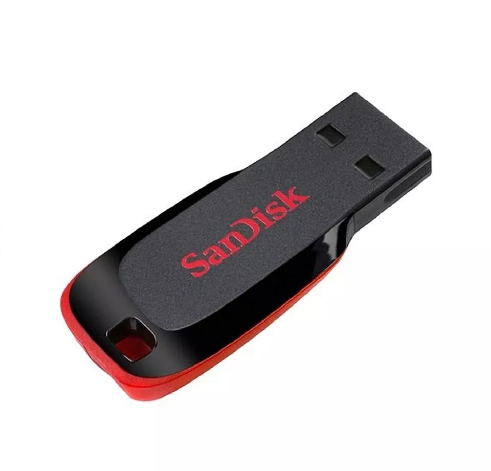 MEMORIA USB 2.0 SANDISK CRUZER BLADE 64GB NEGRO (SDCZ50-064G-B35)