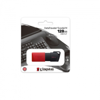 MEMORIA USB 3.2 KINGSTON 128GB GEN 1 EXODIA M(DTXM/128GB)