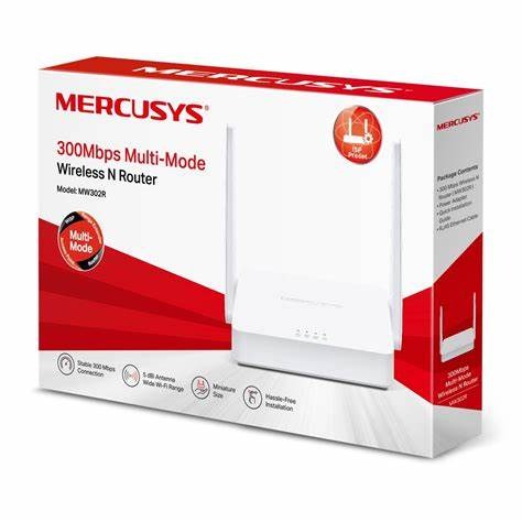 ROUTER MERCUSYS MW302R - 10/100 MBPS, 2, 4 GHZ