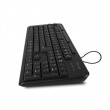 TECLADO VORAGO KB-204 ALÁMBRICO 105+15 (MULTIMEDIA) TECLAS USB