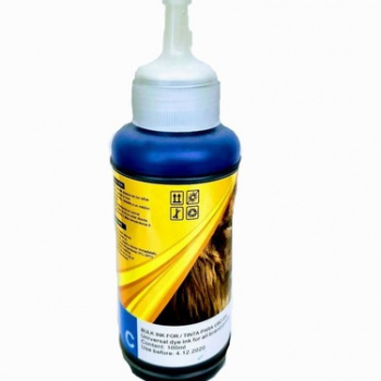 TINTA CYAN EPSON GENERICA/ TIGRE 100ML T664 L110 L200.