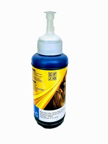 TINTA CYAN EPSON GENERICA/ TIGRE 100ML T664 L110 L200.