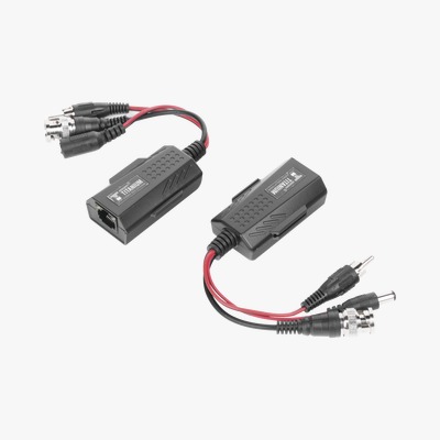 TRANSCEPTORES ACTIVOS CON ALIMENTACIÓN 12V/24VCD/AC, VIDEO Y AUDIO.