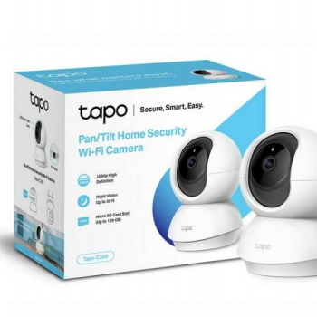 CÁMARA IP WI-FI PARA HOGAR, 2 MEGAPIXEL, AUDIO DOBLE VÍA, VISIÓN NOCTURNA