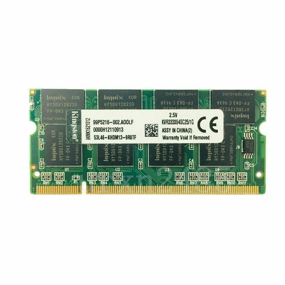 MEMORIA RAM KINGS DDR 1GB PC2700SODIMM (