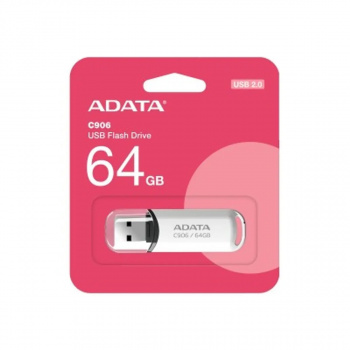 MEMORIA USBGB ADATA C906 , BLANCO, 64 