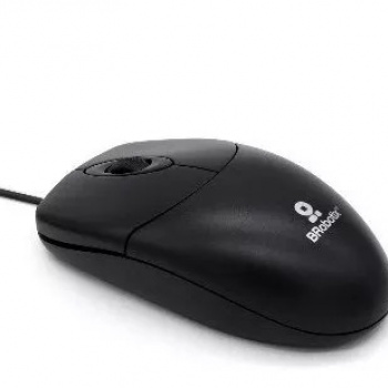 MOUSE BÁSICO USB BROBOTIX 497202 - NEGRO, ÓPTICO