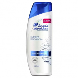 SH HEAD & SHOULDER LIMPIEZA RENOVADORA 180 ML