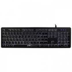 TECLADO MULTIMEDIA PERFECT CHOICE - USB, NEGRO, ALÁMBRICO