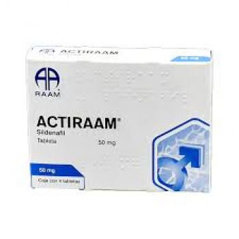 ACTIRAAM SILDENAFIL 50 MG C/4 TAB