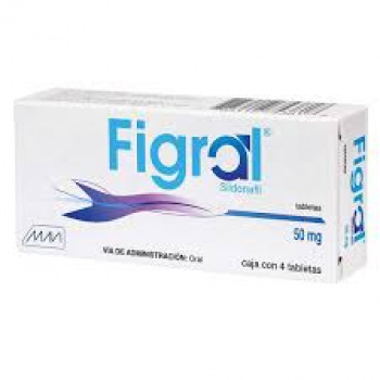 FIGRAL 50MG C/4 TAB