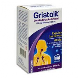 GRISTALIT 1 JBE 600/100MG/30 ML