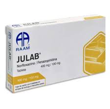 JULAB 400/100 MG 8 TAB
