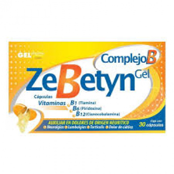 ZEBETYN GEL 100/5 MG C/30 CAP