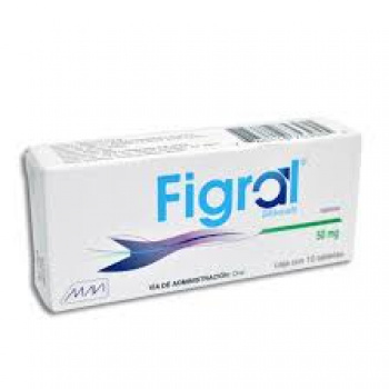 FIGRAL 50 MG C/10 TAB