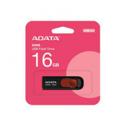 MEMORIA USB 2.0 ADATA AC008-16G-RKD ROJO, 16 GB,
