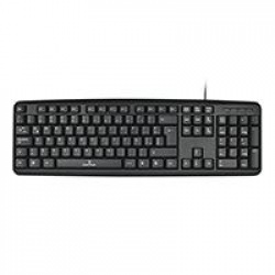 KIT TECLADO  PERFECT CHOICE PC-201076- USB, NEGRO, ALÁMBRICO