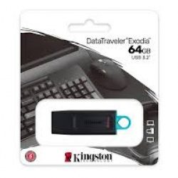 MEMORIA USB 3.2 KINGSTON 64 GB GEN 1 (DTX/64GB)