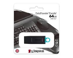 MEMORIA USB 3.2 KINGSTON 64 GB GEN 1 (DTX/64GB)