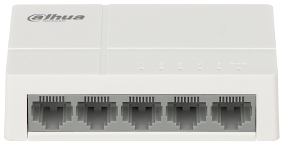 SWITCH PARA ESCRITORIO DE 5 PUERTOS DAHUA DH-PFS3005-5ET-L / NO ADMINISTRABLE /