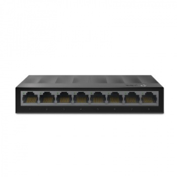SWITCH NO ADMINISTRABLE 8 PUERTOS TP-LINK LS1008G - NEGRO, 3.9 W