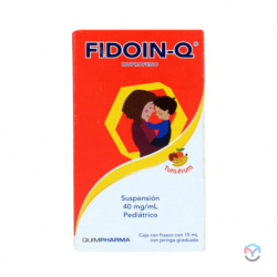FIDOIN-Q PEDIATRICO 40 MG/1/15 ML