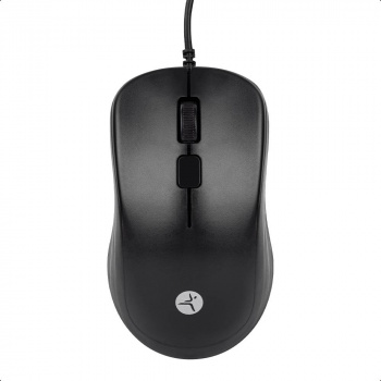 MOUSE ALÁMBRICO TZACMOA01 TECHZONE 1200DPI, COLOR NEGRO, 1.35M DE LONGITUD DE CA