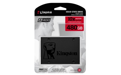 SSD KINGSTON A400 480GB SATA3 2.5 R. 500MB/S W.450MB/S(SA400S37/480G)