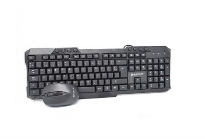 TECLADO MOUSE KIT ALÁMBRICO NACEB TECHNOLOGY NA-618, ESTÁNDAR, NEGRO