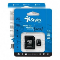 MEMORIA MICRO SD 32GB C/A STYLOS. STMS321B(STMS321B)