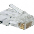 PLUGS DE RED RJ45 CAT5 VORAGO - TRANSPARENTE