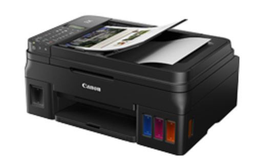 IMPRESORA MULTIFUNCIONAL CANON G4110, INYECCIÓN DE TINTA, 90000 PÁGINAS POR MES,