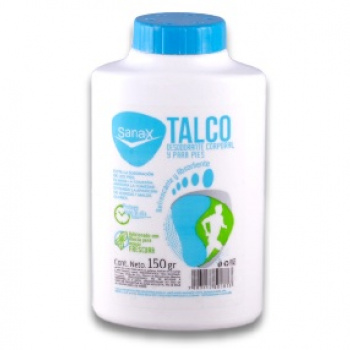 TALCO P/ PIES SANAX 150 GR