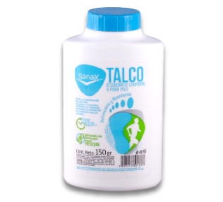 TALCO P/ PIES SANAX 150 GR